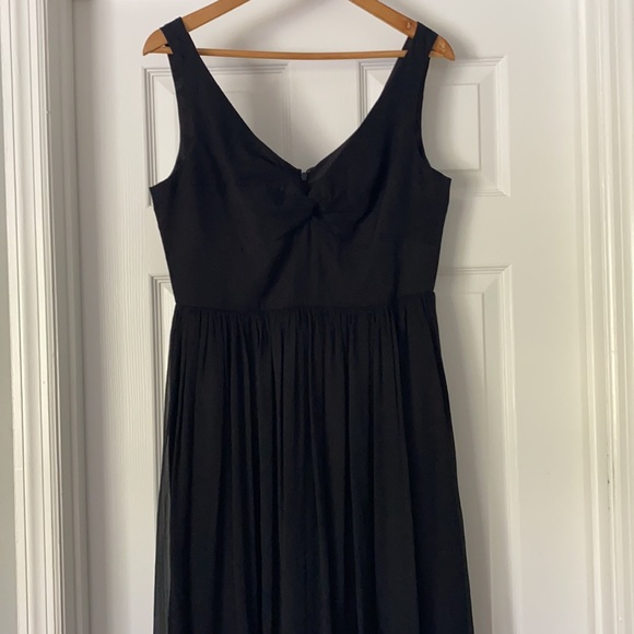 J. Crew 100% silk chiffon twist front tank dress - Picture 5 of 11